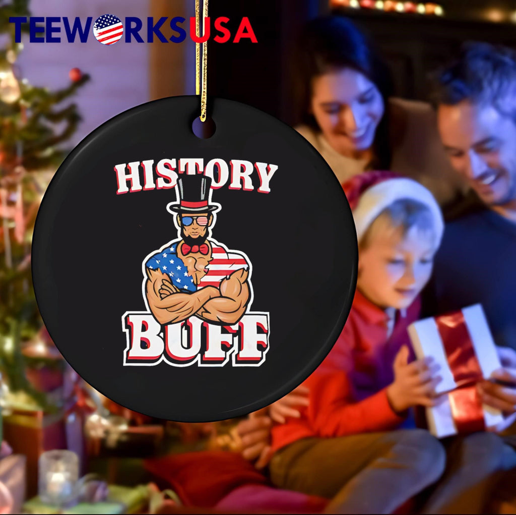 History Buff Abraham Lincoln Gym Bro Meme - Adult & Kids T-Shirts, Sweatshirts & Hoodies apparel design preview 4
