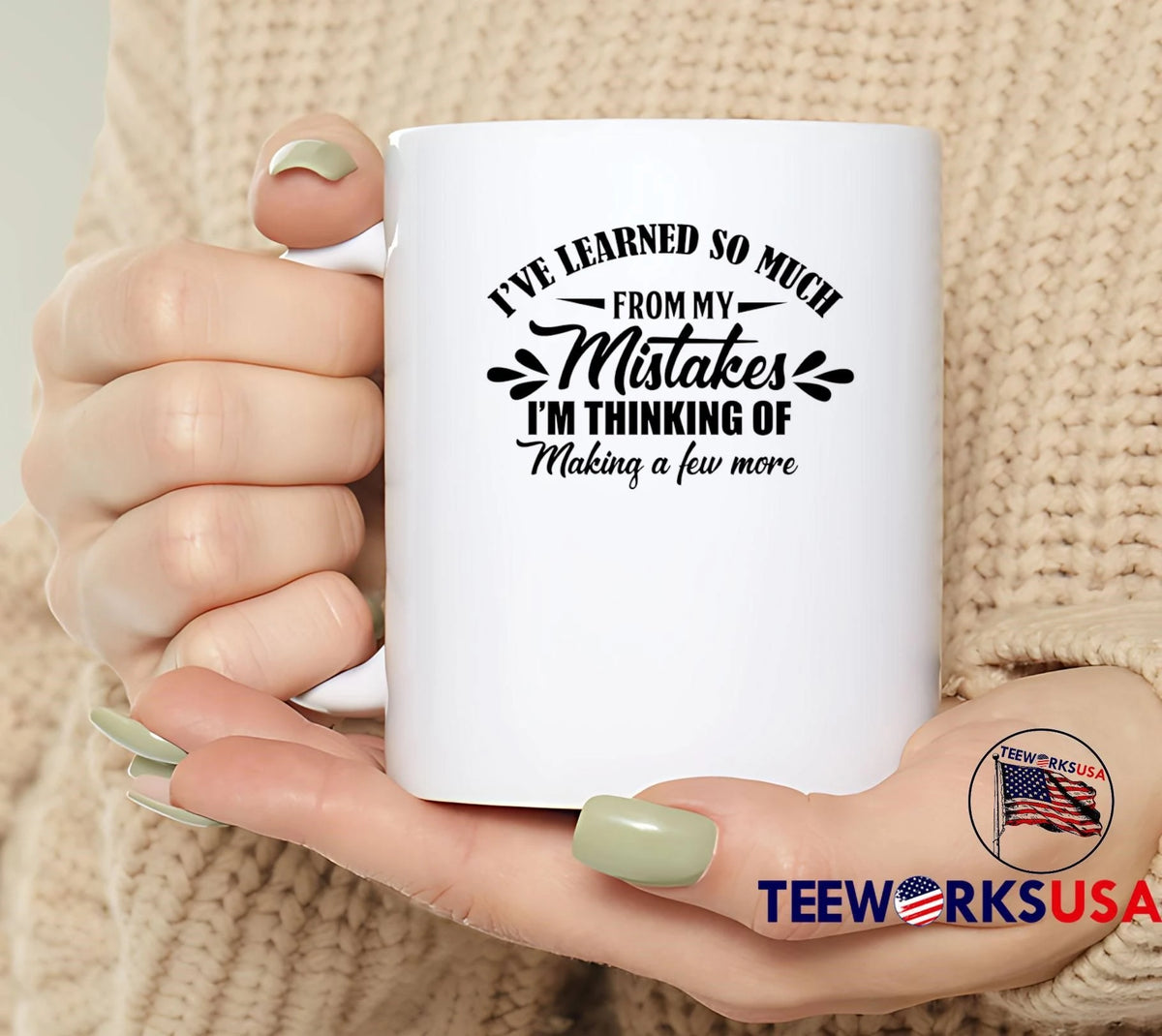 I've Learned So Much From My Mistakes I'm Thinking of - Adult & Kids T-Shirts, Sweatshirts & Hoodies apparel design preview 4