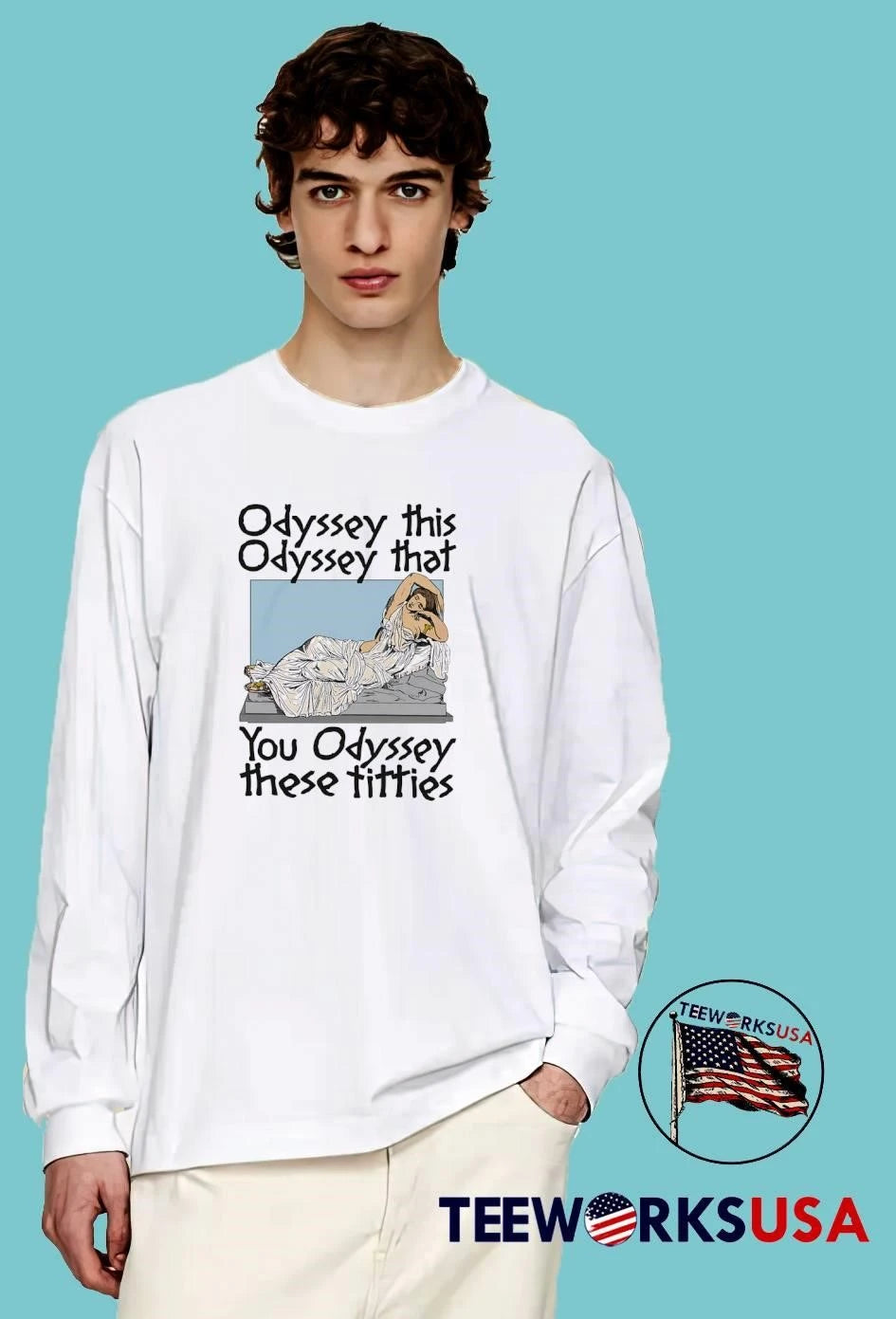 Classic Art Apparel Odyssey This That You These - Adult & Kids T-Shirts, Sweatshirts & Hoodies apparel design preview 3