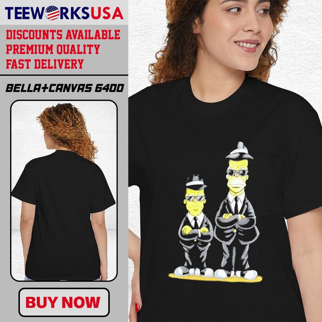 The Simpsons bodyguard - Adult & Kids T-Shirts, Sweatshirts & Hoodies apparel design preview 4
