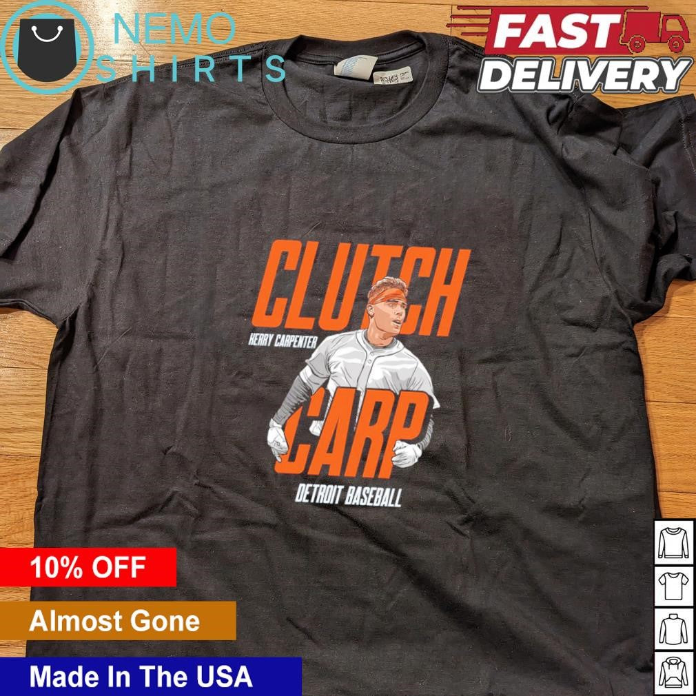 Clutch Carp Kerry Carpenter Detroit Tigers - Adult & Kids T-Shirts, Sweatshirts & Hoodies apparel design preview 4