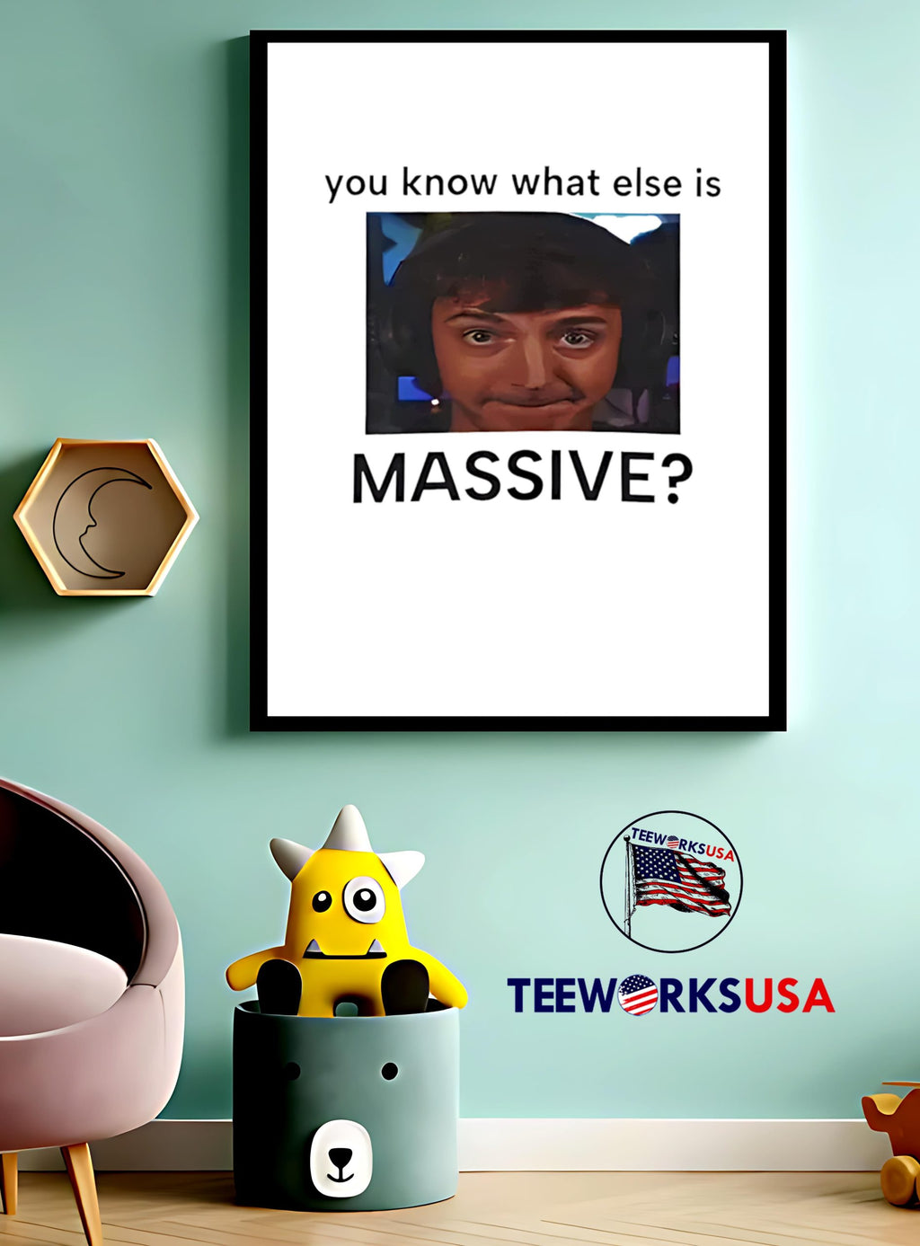 You know what else is Massive - Adult & Kids T-Shirts, Sweatshirts & Hoodies apparel design preview 4