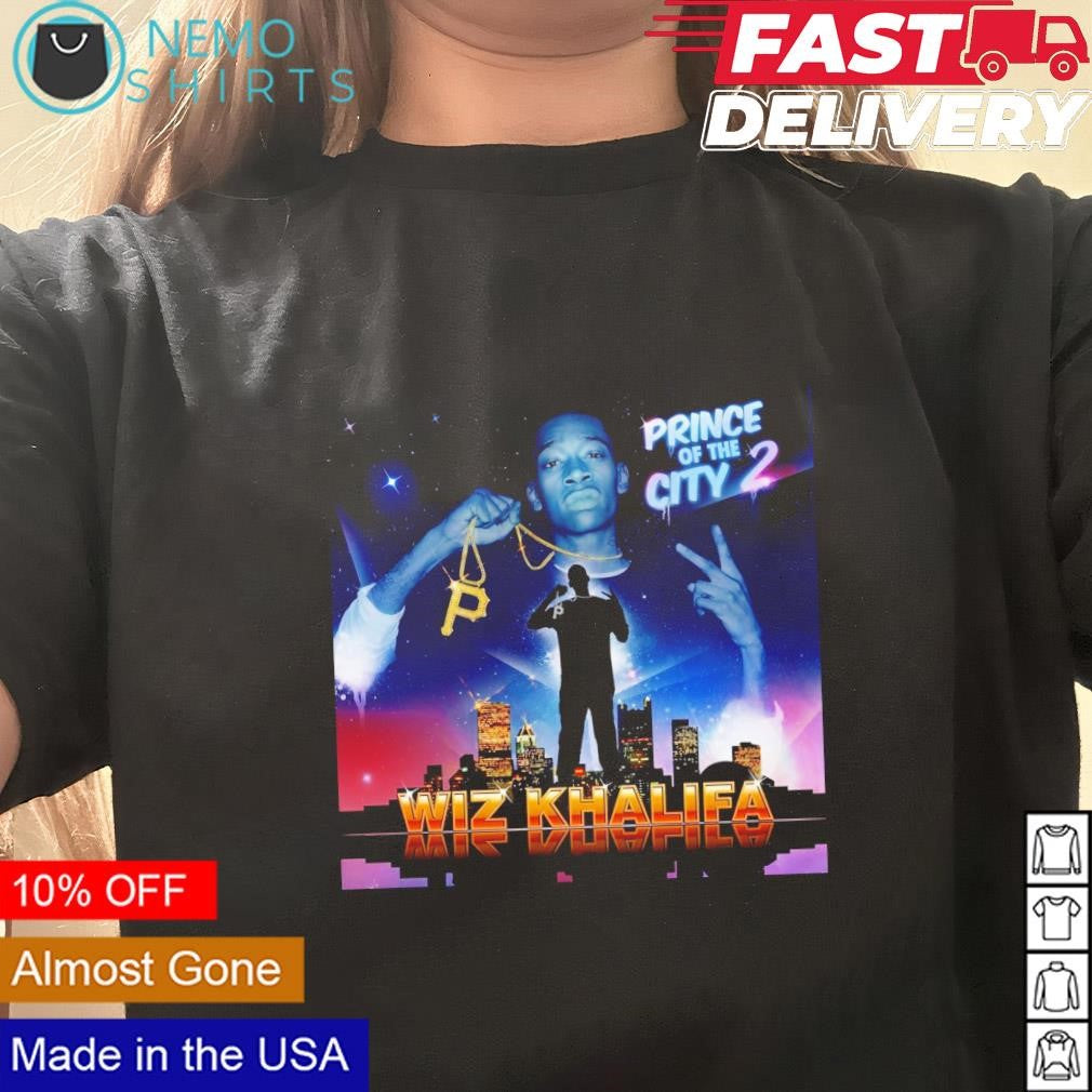Wiz Khalifa Prince of the City 2 - Adult & Kids T-Shirts, Sweatshirts & Hoodies apparel design preview 3