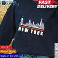 New York Mets baseball player city names - Adult & Kids T-Shirts, Sweatshirts & Hoodies apparel design preview 1