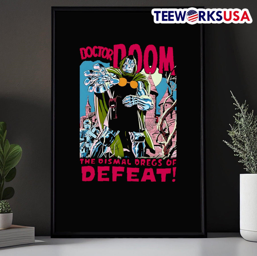 Doctor Doom the dismal dregs of defeat - Adult & Kids T-Shirts, Sweatshirts & Hoodies apparel design preview 5