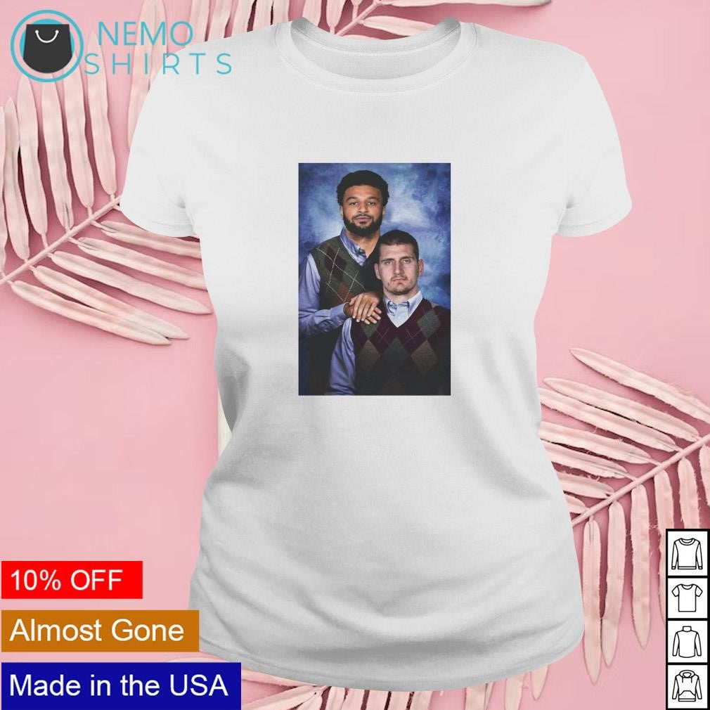 Denver Nuggets Nikola Jokic and Jamal Murray brother - Adult & Kids T-Shirts, Sweatshirts & Hoodies apparel design preview 4