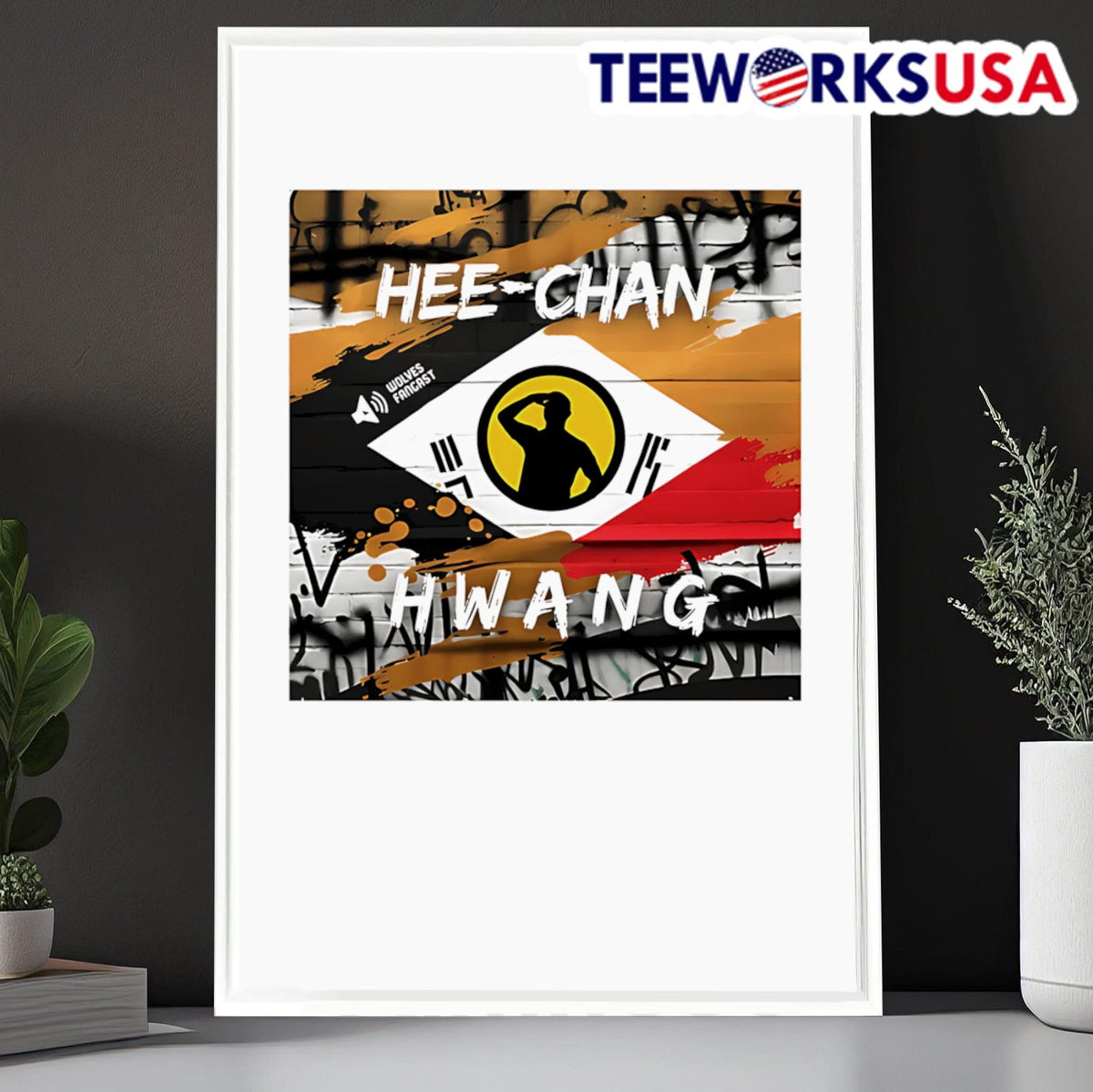 Hee-Chan Hwang graffiti - Adult & Kids T-Shirts, Sweatshirts & Hoodies apparel design preview 6