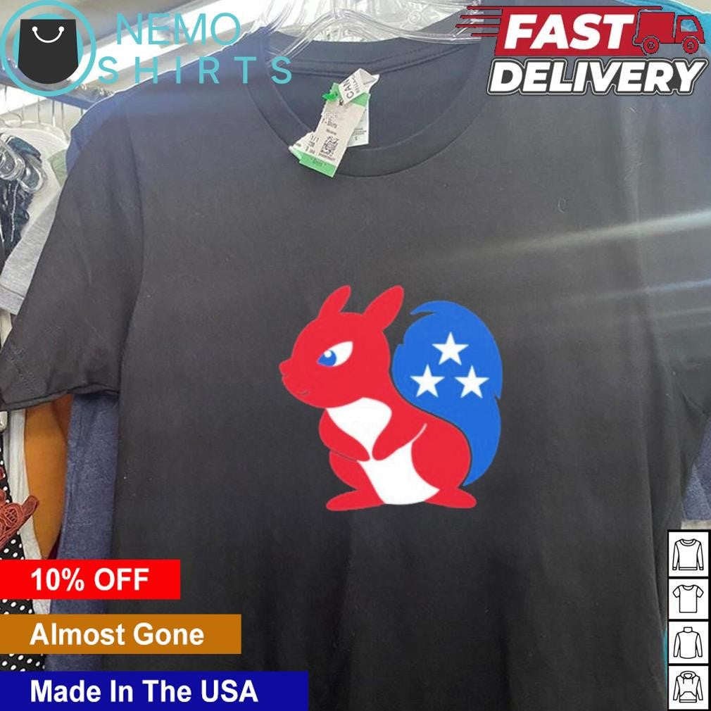 Peanut the squirrel mascot of GOP - Adult & Kids T-Shirts, Sweatshirts & Hoodies apparel design preview 5