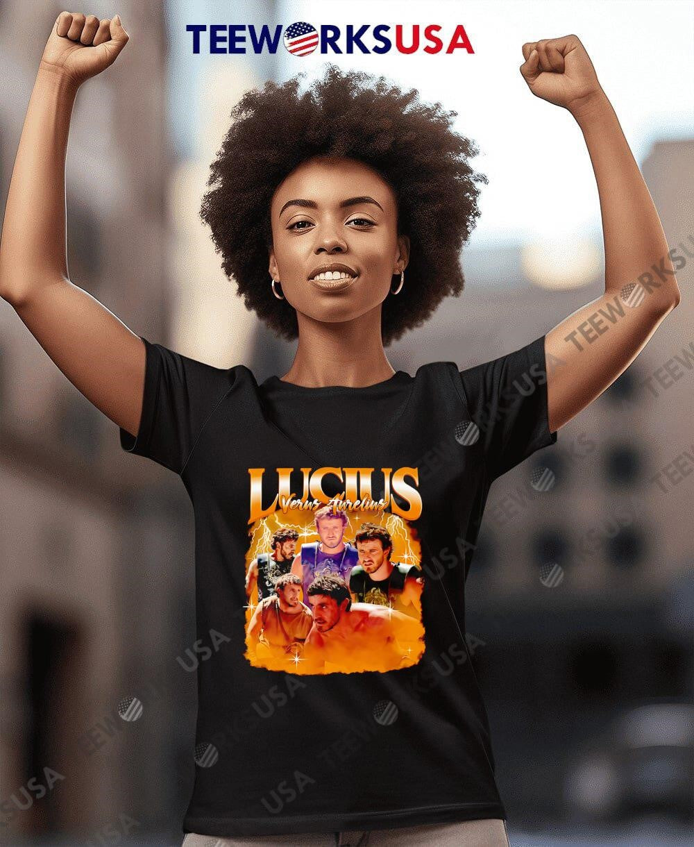 Lucius Verus Aurelius graphic - Adult & Kids T-Shirts, Sweatshirts & Hoodies apparel design preview 7