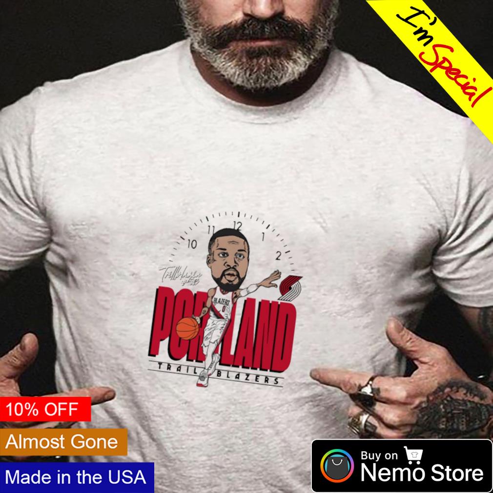 Damian Lillard Portland Trail Blazers - Adult & Kids T-Shirts, Sweatshirts & Hoodies apparel design preview 4