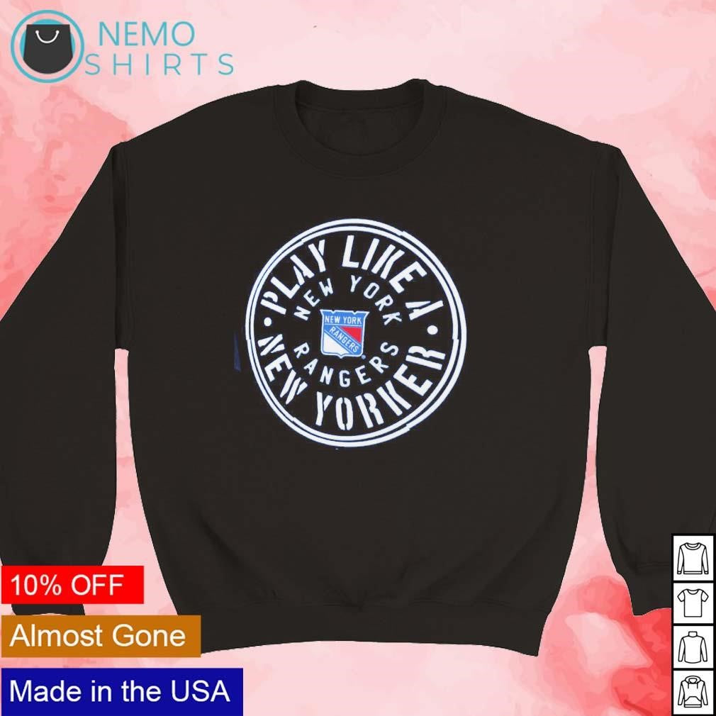 New York Rangers play like Yorker - Adult & Kids T-Shirts, Sweatshirts & Hoodies apparel design preview 5