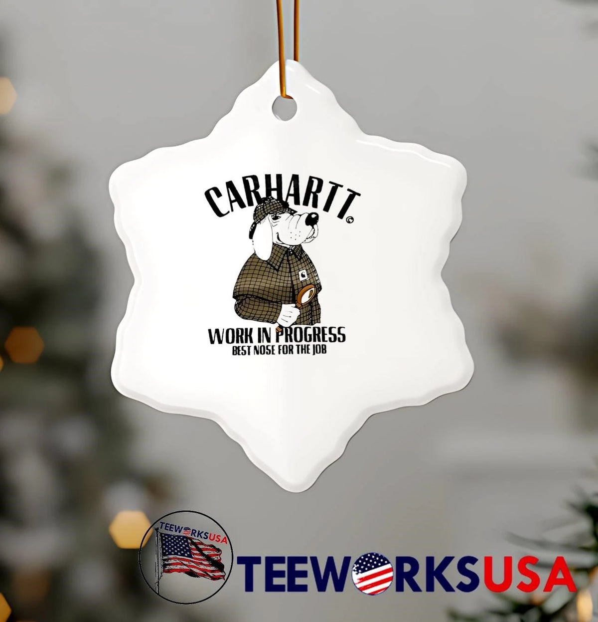 Carhartt Work In Progress Best Nose For The Job - Adult & Kids T-Shirts, Sweatshirts & Hoodies apparel design preview 5