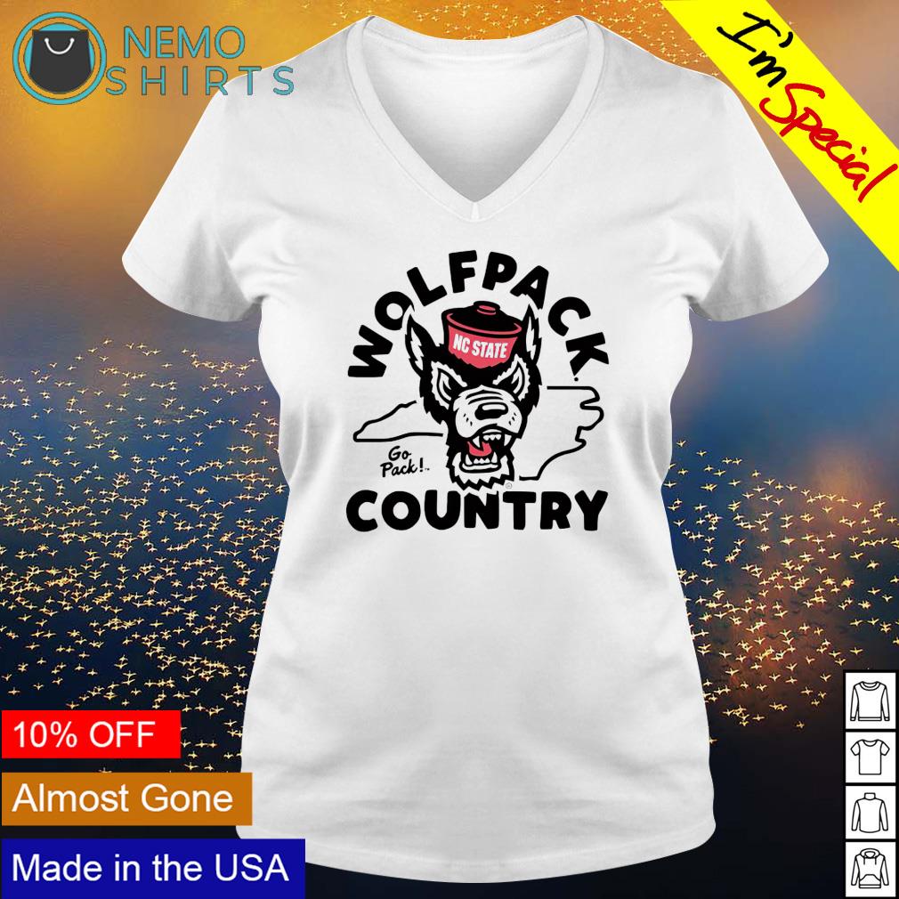 Nc State Wolfpack country go pack - Adult & Kids T-Shirts, Sweatshirts & Hoodies apparel design preview 5