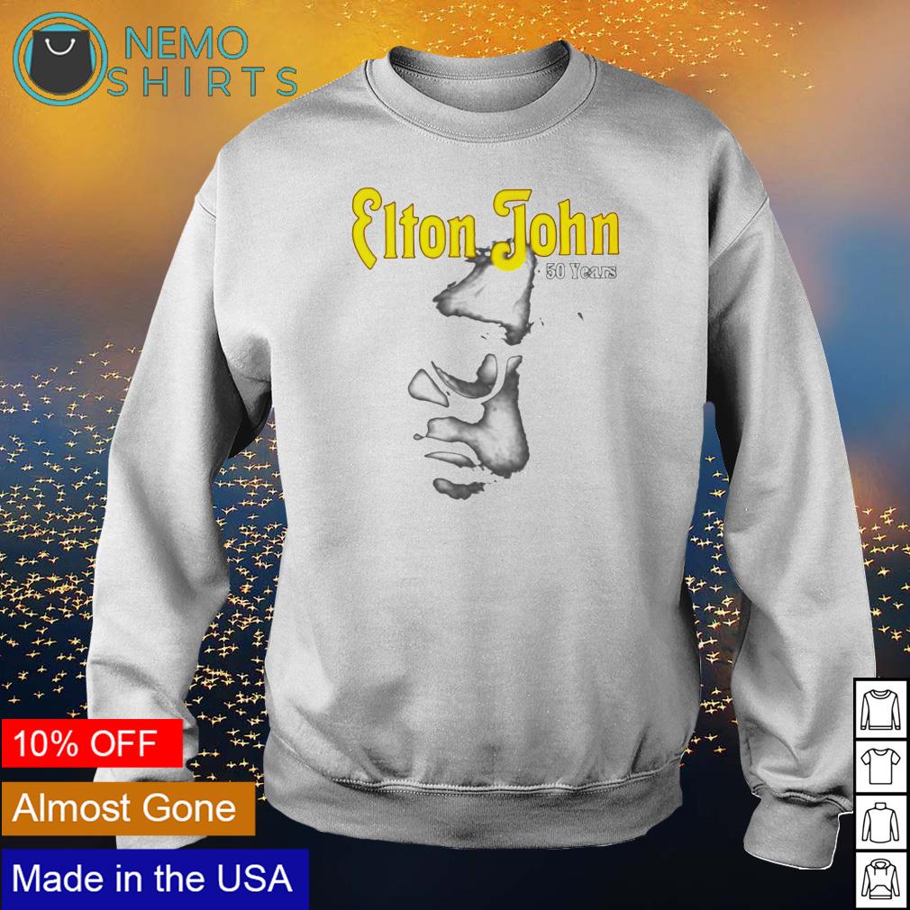 Elton John 50 years - Adult & Kids T-Shirts, Sweatshirts & Hoodies apparel design preview 4