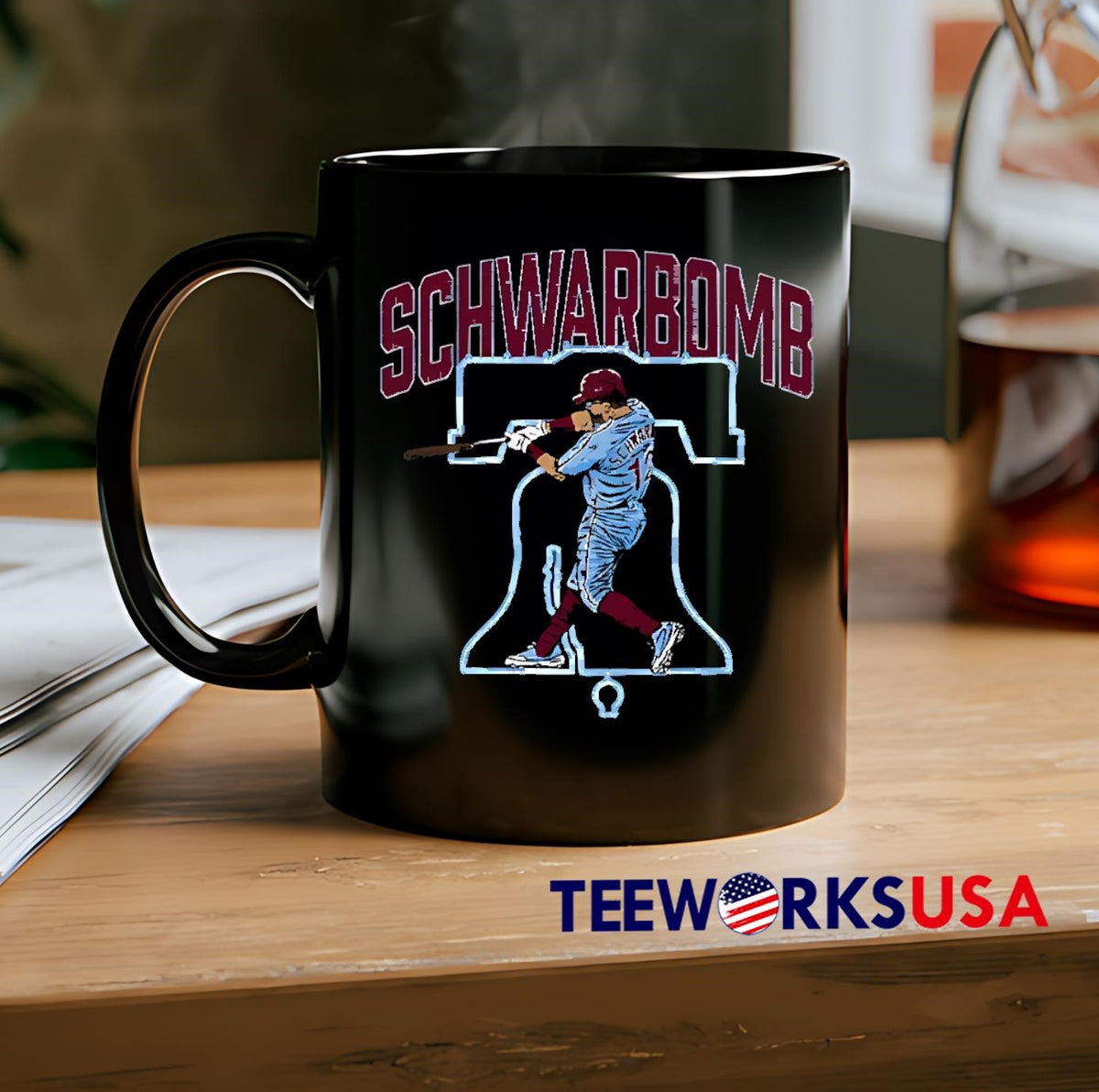 Schwarbomb Kyle Schwarber Philadelphia Phillies - Adult & Kids T-Shirts, Sweatshirts & Hoodies apparel design preview 2