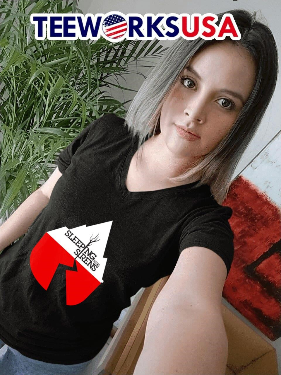 Sleeping With Sirens Ears To See And Eyes Hear Album - Adult & Kids T-Shirts, Sweatshirts & Hoodies apparel design preview 7