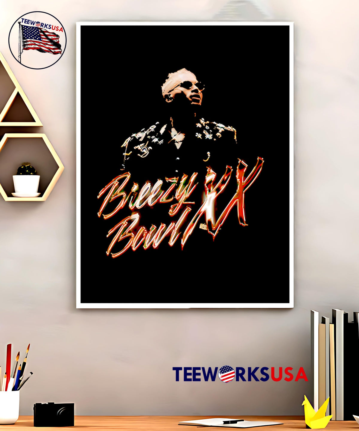 Breezy Bowl XX Chris Brown 2025 Tour - Adult & Kids T-Shirts, Sweatshirts & Hoodies apparel design preview 5