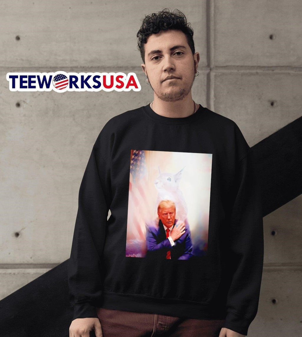 Peanut walked so Trump could run - Adult & Kids T-Shirts, Sweatshirts & Hoodies apparel design preview 3