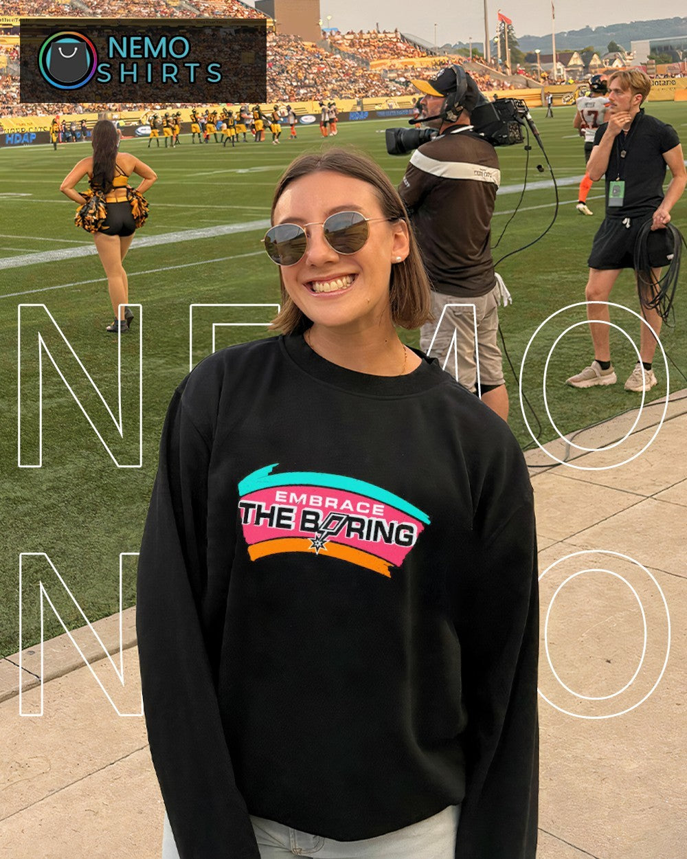 Embrace the boring San Antonio Spurs - Adult & Kids T-Shirts, Sweatshirts & Hoodies apparel design preview 6