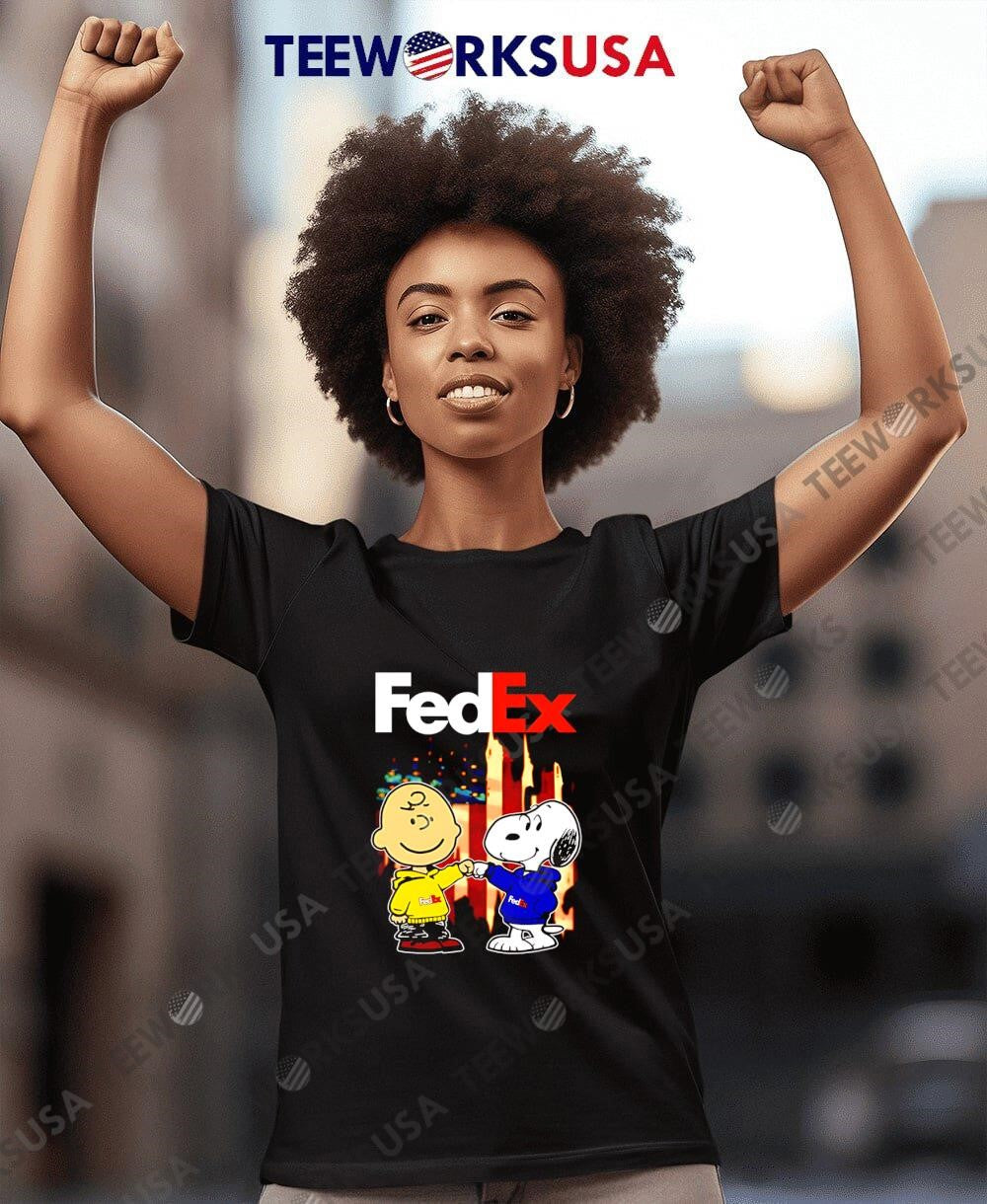 FEDEX Charlie Brown and Snoopy - Adult & Kids T-Shirts, Sweatshirts & Hoodies apparel design preview 8
