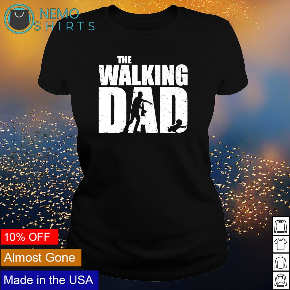 Zombie the walking dad - Adult & Kids T-Shirts, Sweatshirts & Hoodies apparel design preview 3