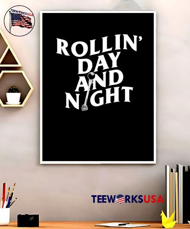 Rollin' Day and Night 8-Ball Gear Shifter - Adult & Kids T-Shirts, Sweatshirts & Hoodies apparel design preview 5
