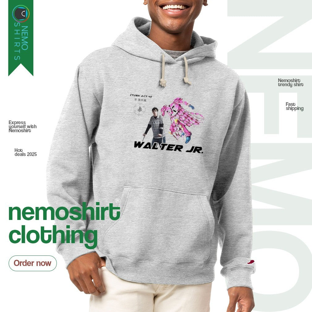 Walt Jr Joestar - Adult & Kids T-Shirts, Sweatshirts & Hoodies apparel design preview 2