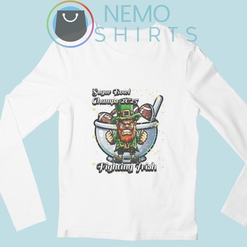 Sugar bowl champs 2025 Notre Dame Fighting Irish - Adult & Kids T-Shirts, Sweatshirts & Hoodies apparel design preview 3