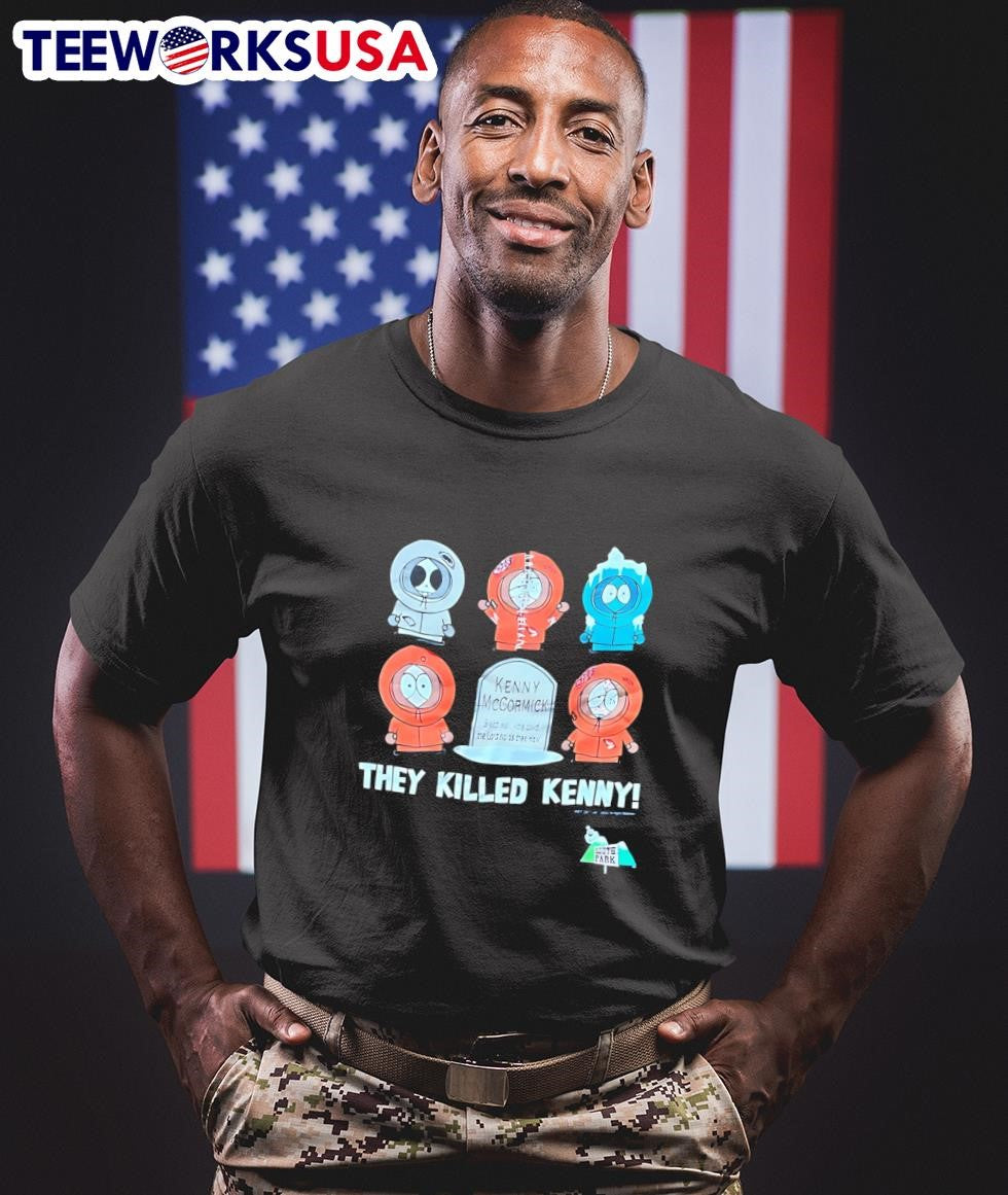 They killed Kenny vintage - Adult & Kids T-Shirts, Sweatshirts & Hoodies apparel design preview 1