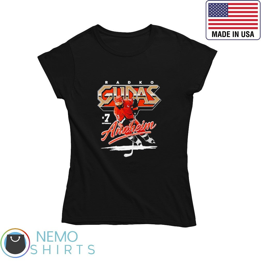 Radko Gudas Anaheim Ducks vintage graphic - Adult & Kids T-Shirts, Sweatshirts & Hoodies apparel design preview 4