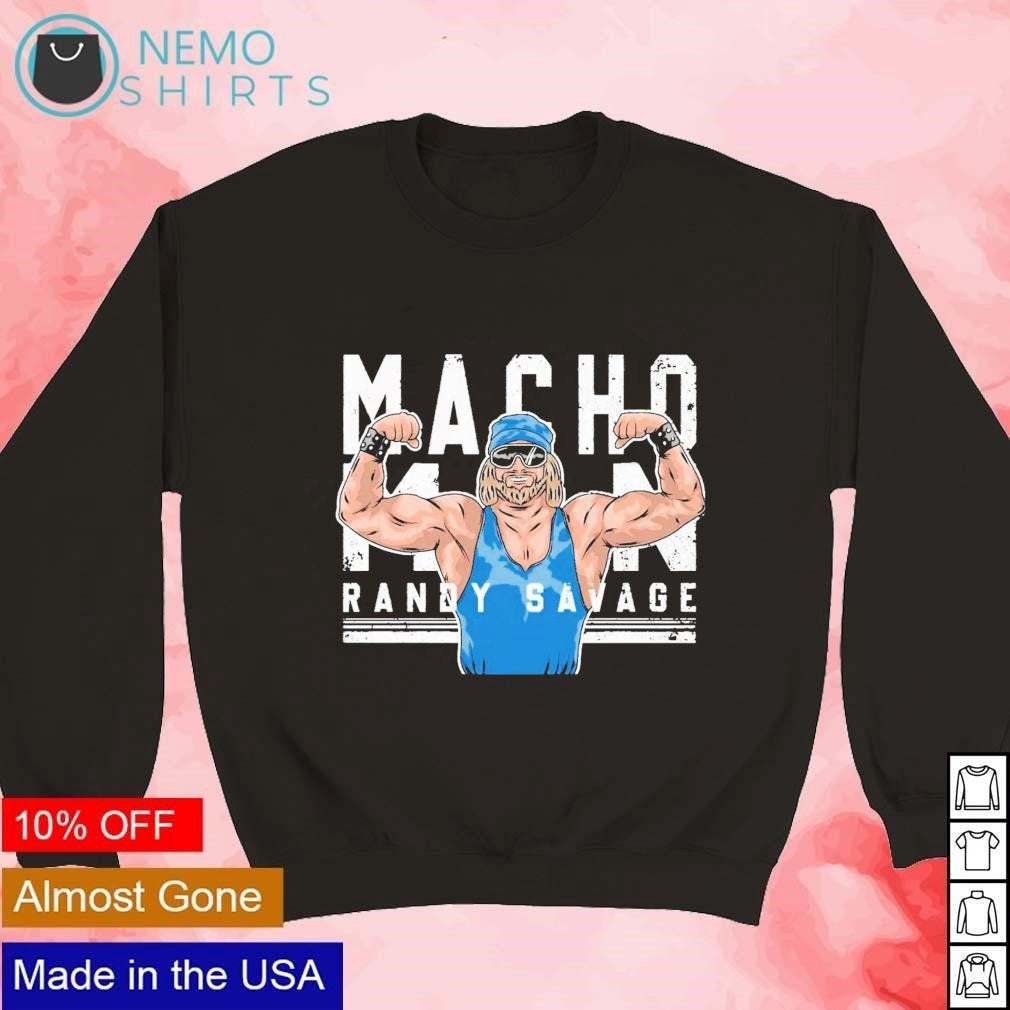 Macho Man Randy Savage cartoon - Adult & Kids T-Shirts, Sweatshirts & Hoodies product image 3