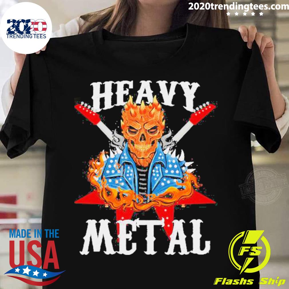 Official devil Heavy Metal - Adult & Kids T-Shirts, Sweatshirts & Hoodies apparel design preview 1