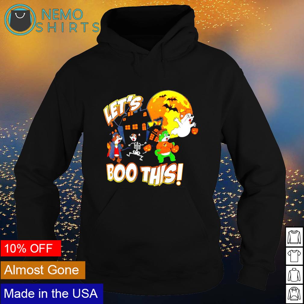 Halloween let's boo this - Adult & Kids T-Shirts, Sweatshirts & Hoodies apparel design preview 2