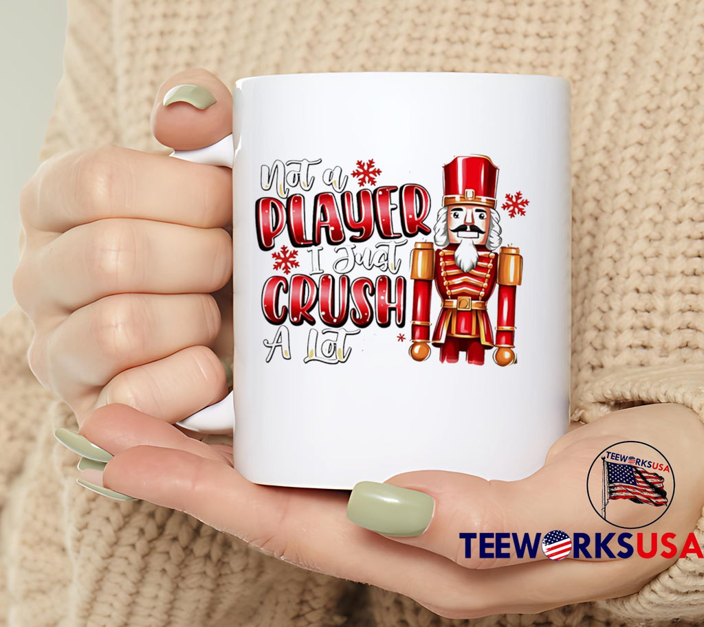 Not A Player I Just Crush Lot Christmas 2024 - Adult & Kids T-Shirts, Sweatshirts & Hoodies apparel design preview 6