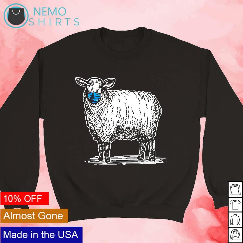 Masked sheep anti face mask - Adult & Kids T-Shirts, Sweatshirts & Hoodies apparel design preview 3