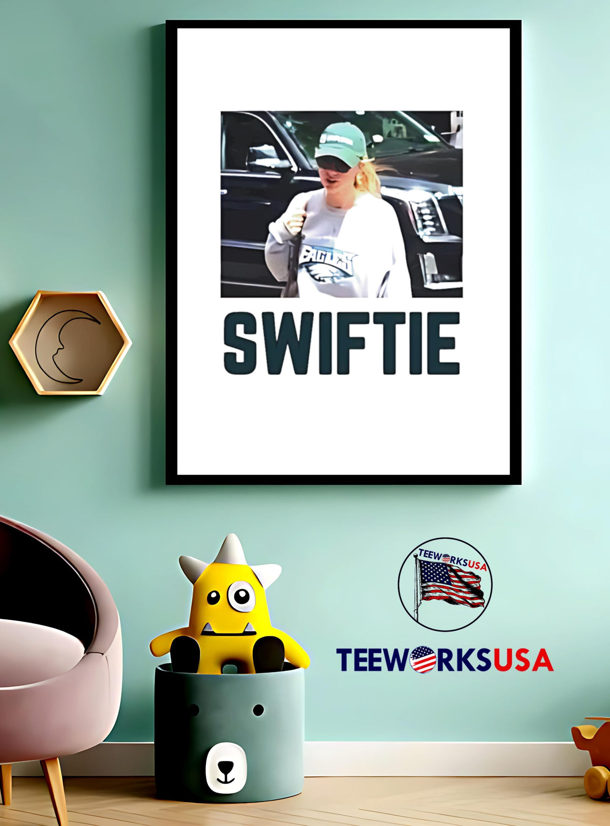 Swiftie Philadelphia Eagles - Adult & Kids T-Shirts, Sweatshirts & Hoodies apparel design preview 4