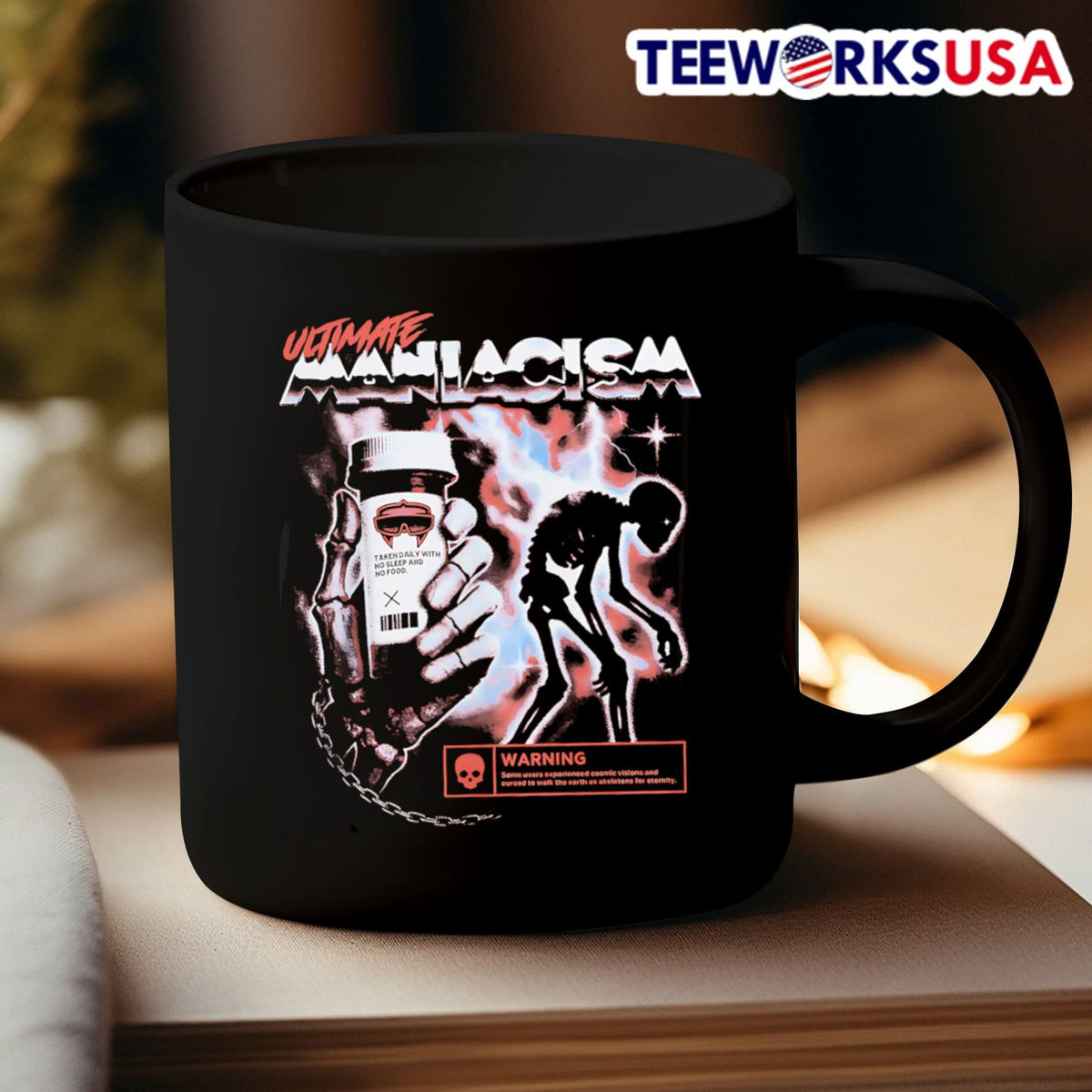 Ultimate Maniacism graphic - Adult & Kids T-Shirts, Sweatshirts & Hoodies apparel design preview 3