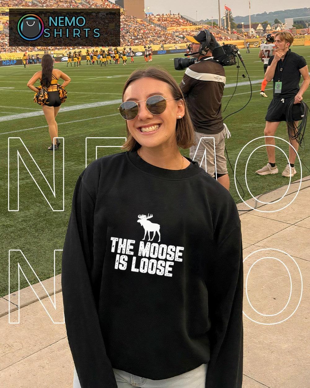Seattle Sounders the Moose is loose - Adult & Kids T-Shirts, Sweatshirts & Hoodies apparel design preview 4