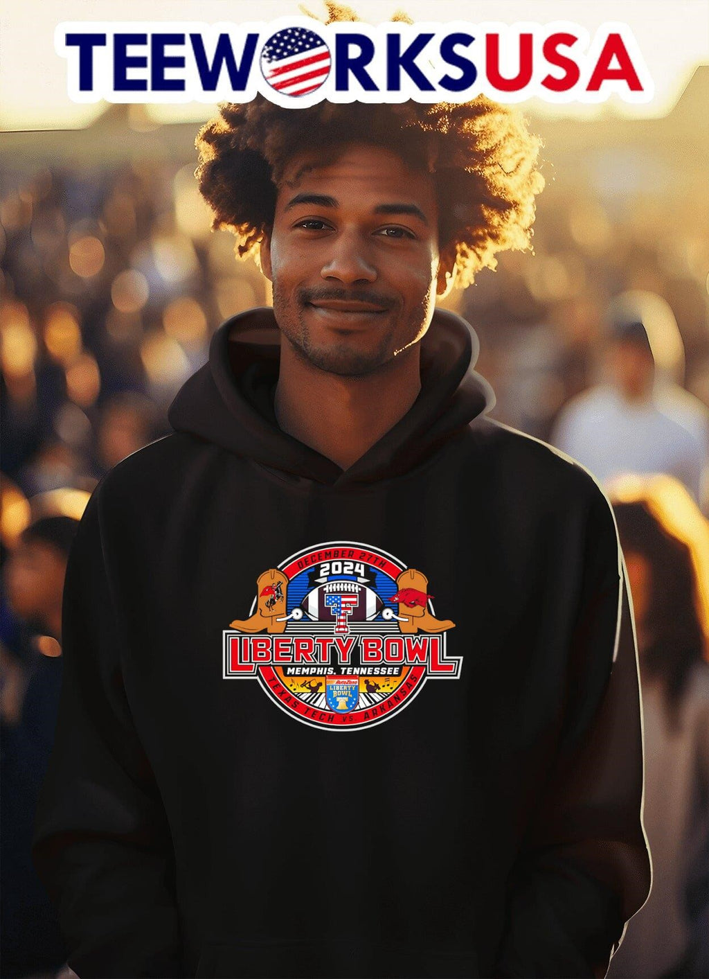 Texas Tech 2024 Liberty Bowl Wreck'Em Gameday - Adult & Kids T-Shirts, Sweatshirts & Hoodies apparel design preview 2