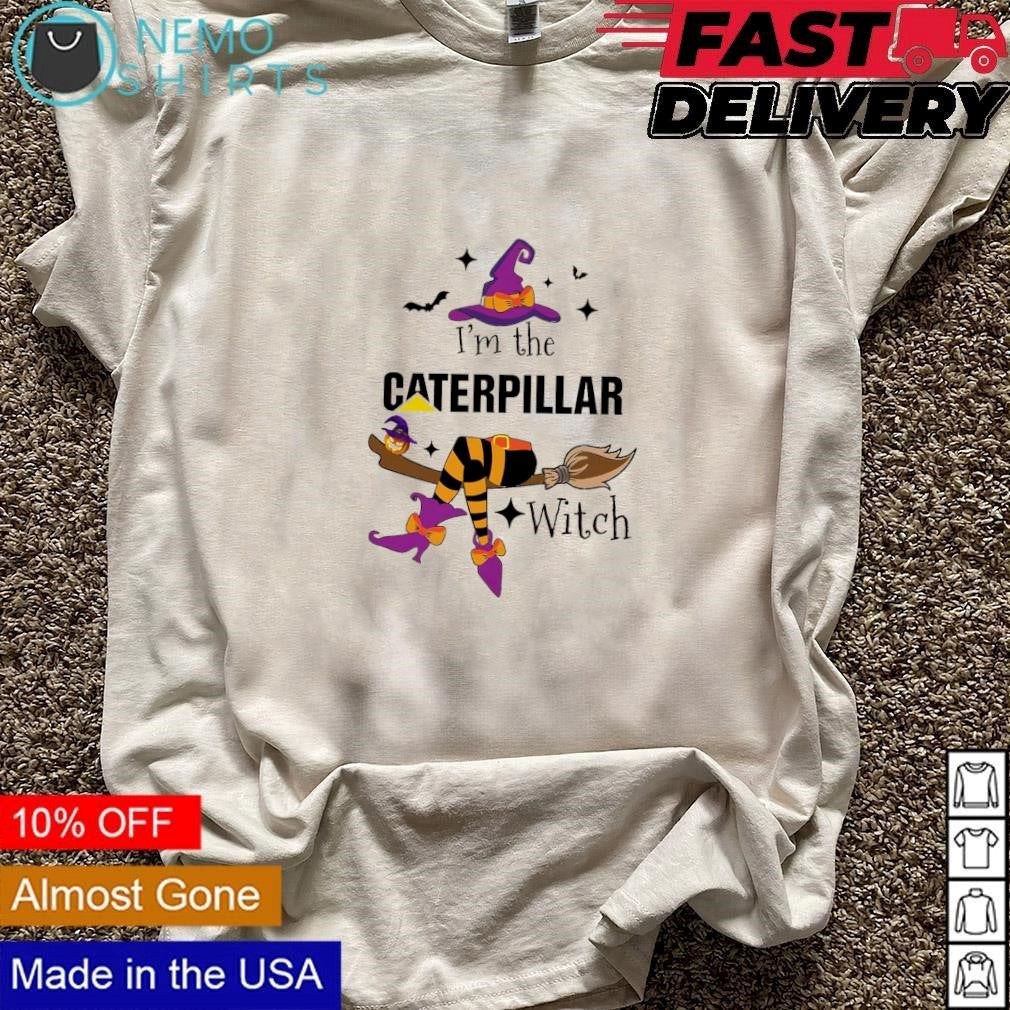 I'm the Caterpillar witch Halloween - Adult & Kids T-Shirts, Sweatshirts & Hoodies apparel design preview 3