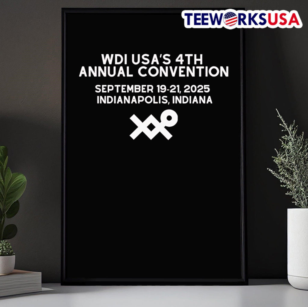 WDI USA's 4th annual convention September 2025 - Adult & Kids T-Shirts, Sweatshirts & Hoodies apparel design preview 5