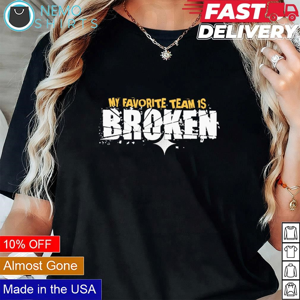 M.F.T.I.B my favorite team is broken - Adult & Kids T-Shirts, Sweatshirts & Hoodies apparel design preview 1