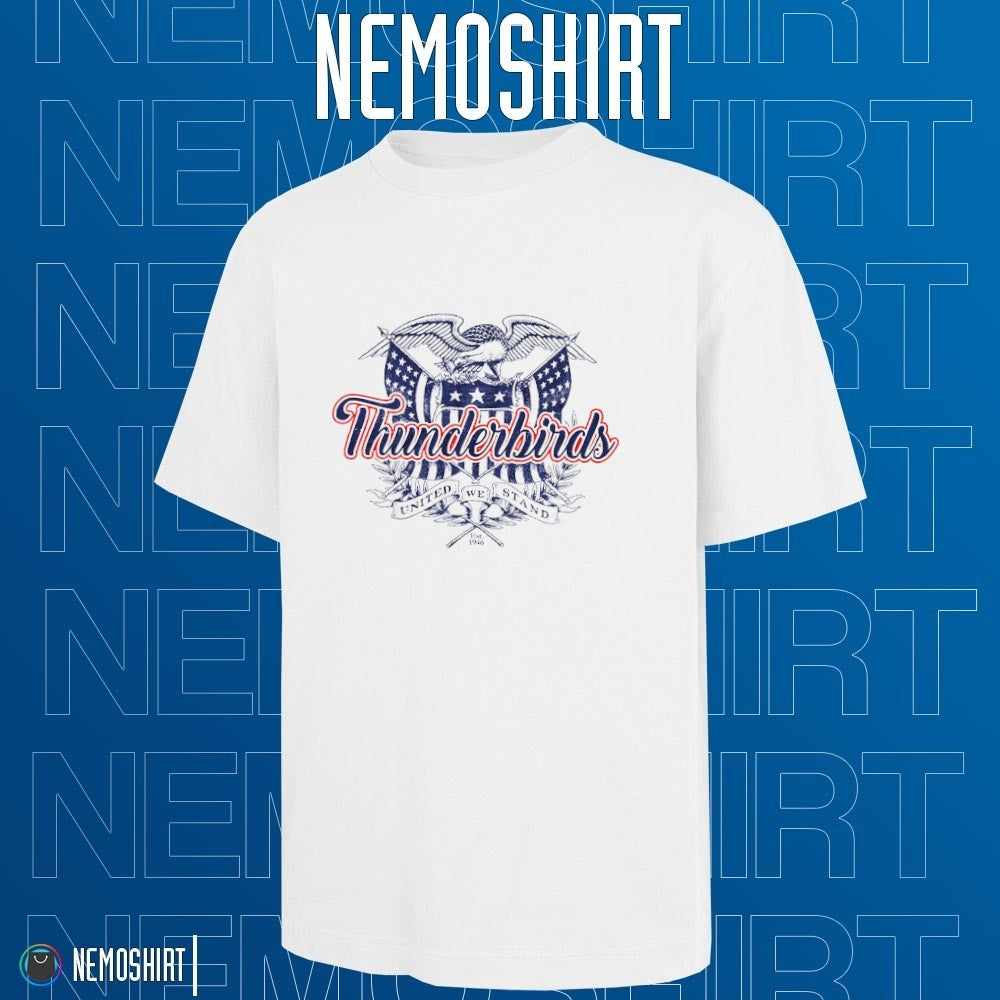 Thunderbirds United we stand est 1946 - Adult & Kids T-Shirts, Sweatshirts & Hoodies apparel design preview 1
