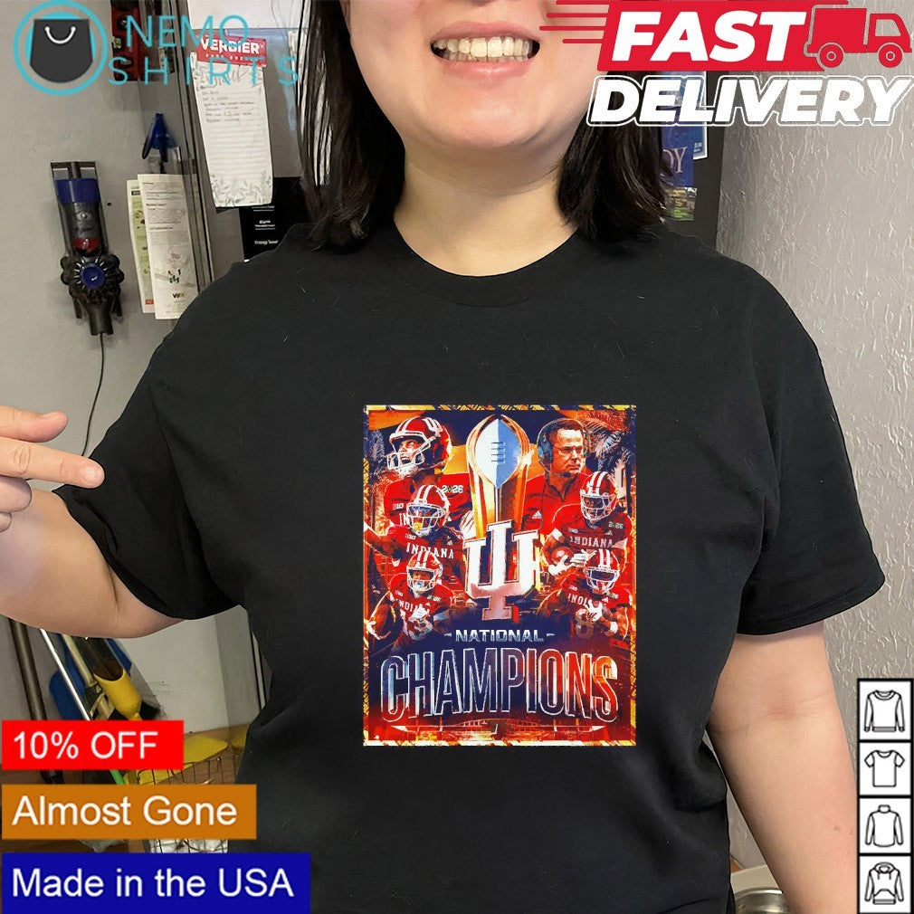Indiana Hoosiers 2026 CFP national champions - Adult & Kids T-Shirts, Sweatshirts & Hoodies apparel design preview 2