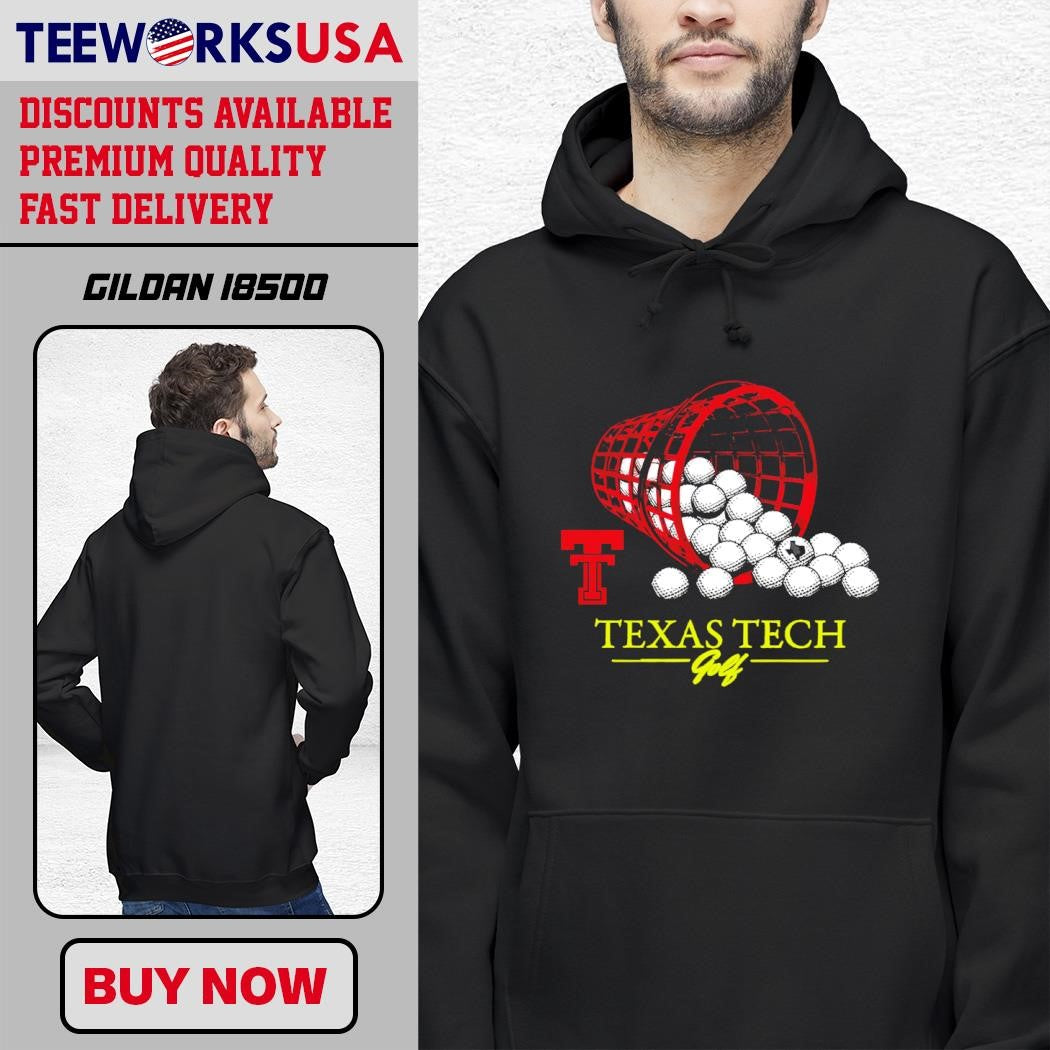 Texas Tech Golf the Range - Adult & Kids T-Shirts, Sweatshirts & Hoodies apparel design preview 2