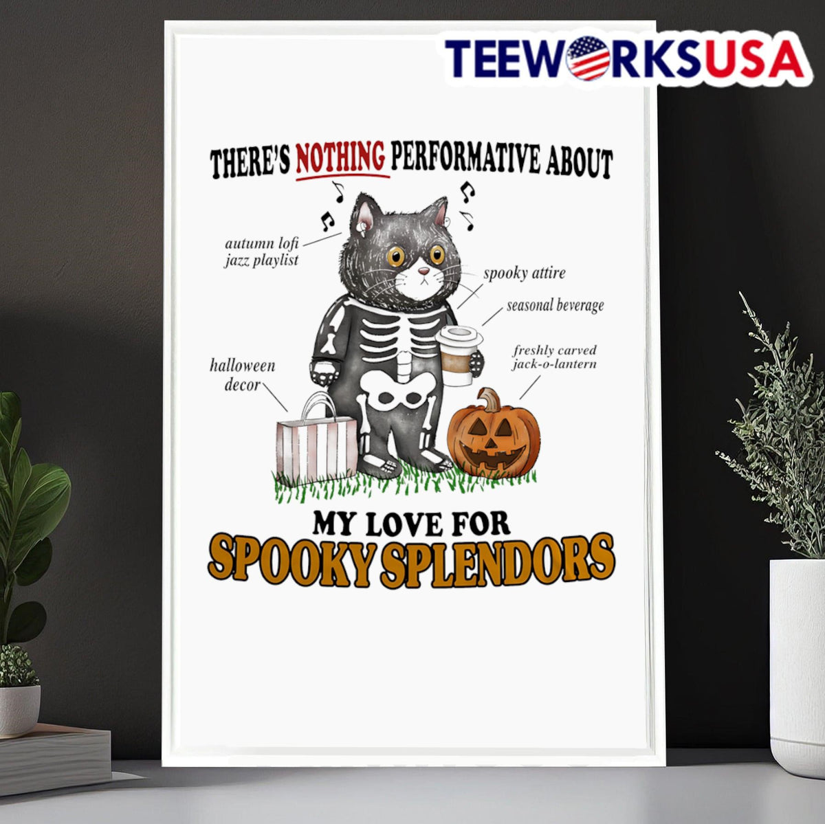 Cat there's nothing performative about my love for - Adult & Kids T-Shirts, Sweatshirts & Hoodies apparel design preview 6