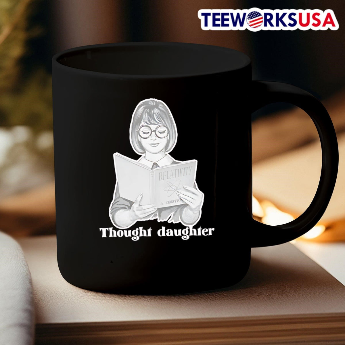 Thought daughter - Adult & Kids T-Shirts, Sweatshirts & Hoodies apparel design preview 3