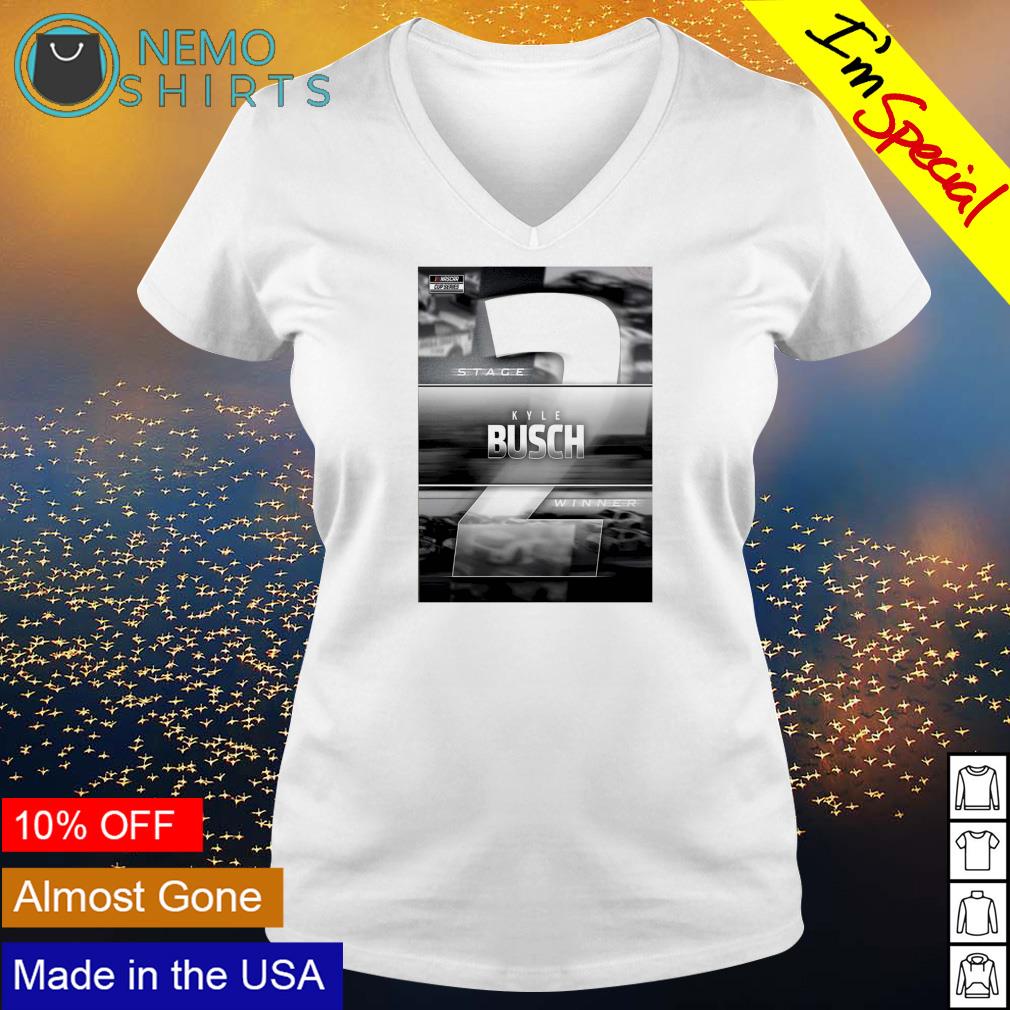 NASCAR Cup Series Kyle Busch Stage 2 Winner - Adult & Kids T-Shirts, Sweatshirts & Hoodies apparel design preview 5