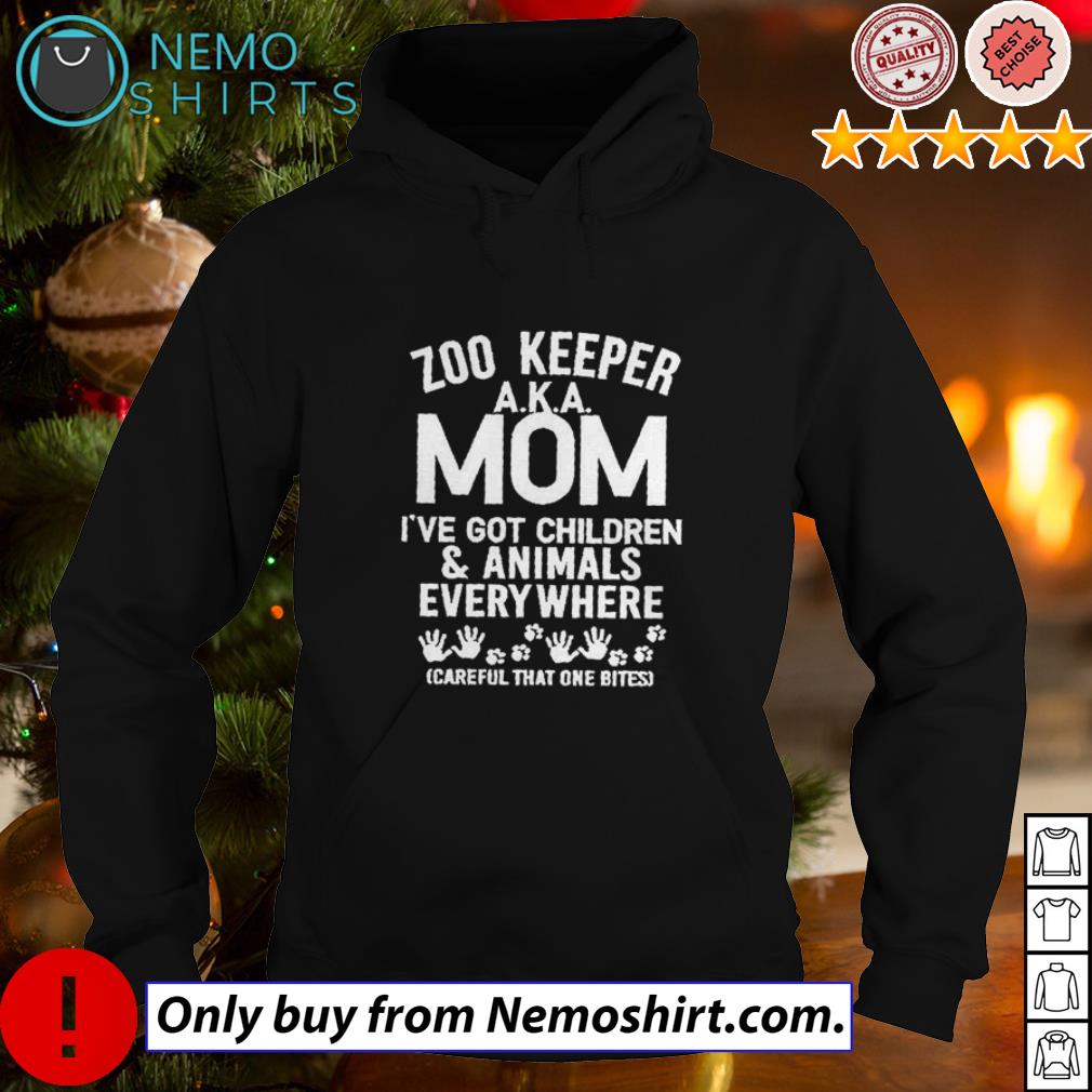 Zoo keeper AKA mom I've got children animals - Adult & Kids T-Shirts, Sweatshirts & Hoodies apparel design preview 2