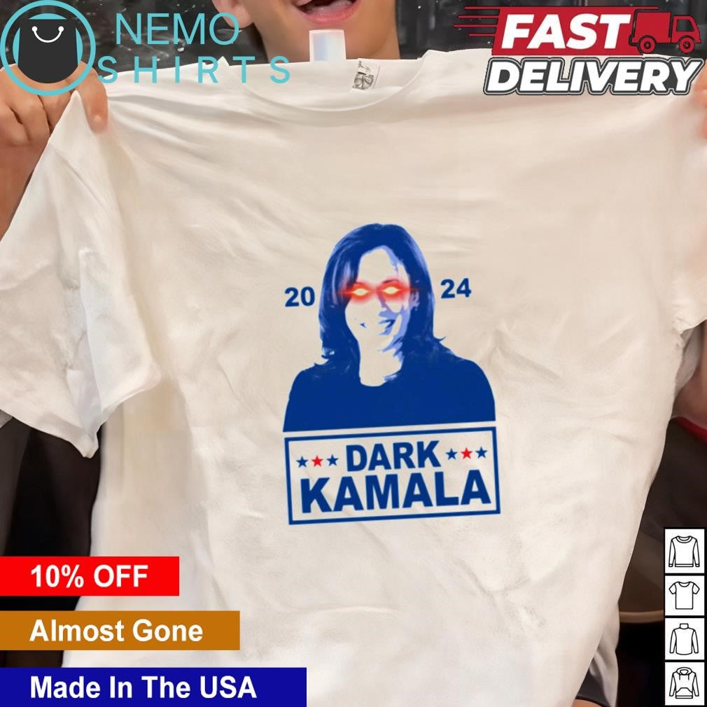 Dark Kamala Harris 2024 - Adult & Kids T-Shirts, Sweatshirts & Hoodies apparel design preview 1